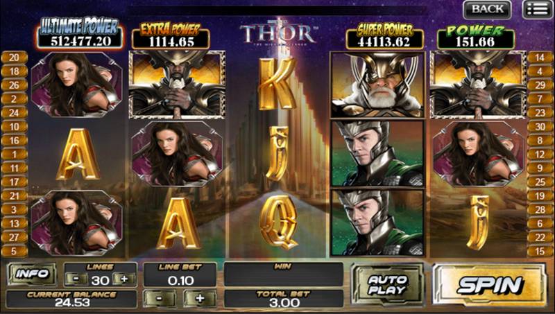 Thor, Casino, Gambling, Betting, Jackpot