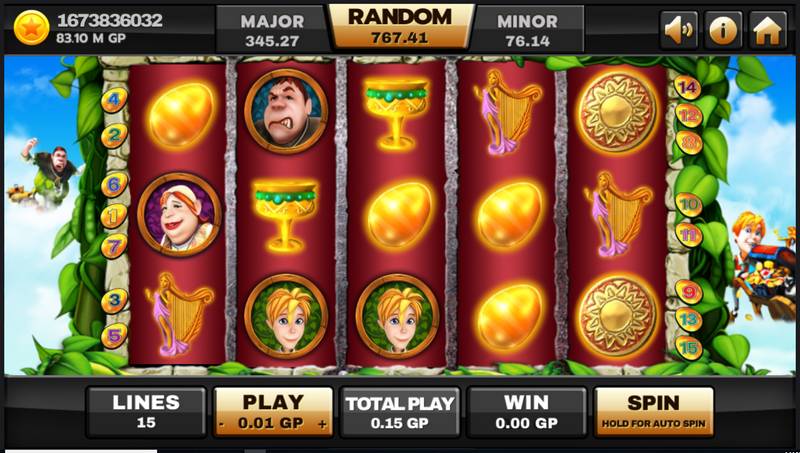 Jack and the Beanstalk, Casino Games, Online Slots, Online Gambling, Free Spins.