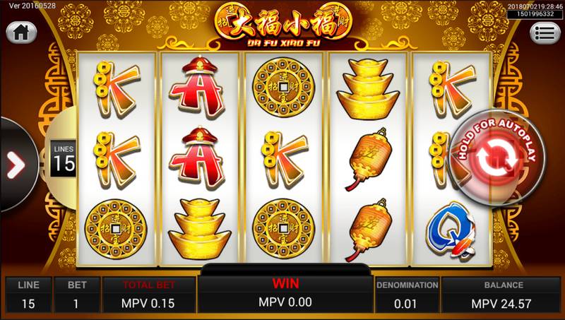  Win Big with Da Fu Xiao Fu Casino Game 