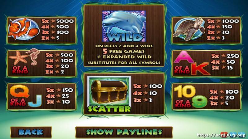  Dive into SCR888's Dolphin Reef Slot 