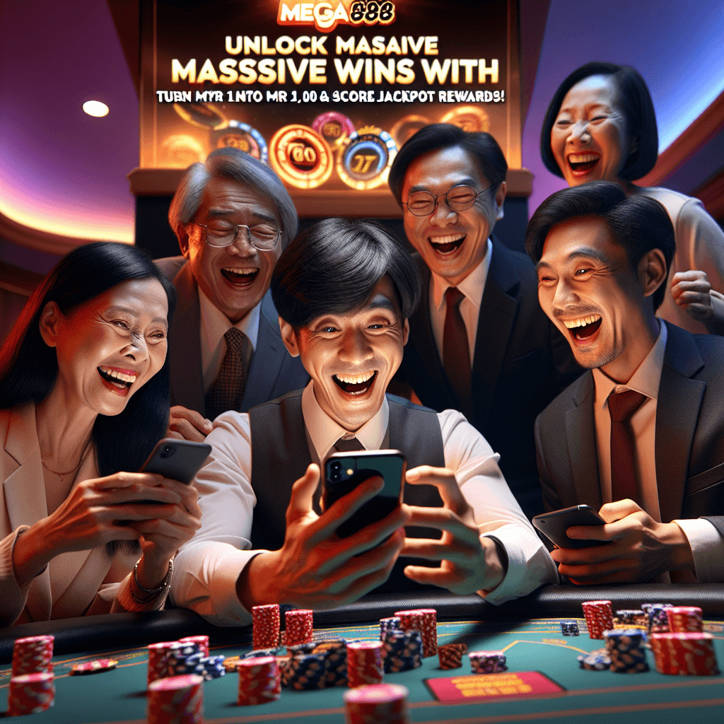 Win Big with Mega888: Turn MYR 100 into MYR 2,000 & Hit Jackpots!