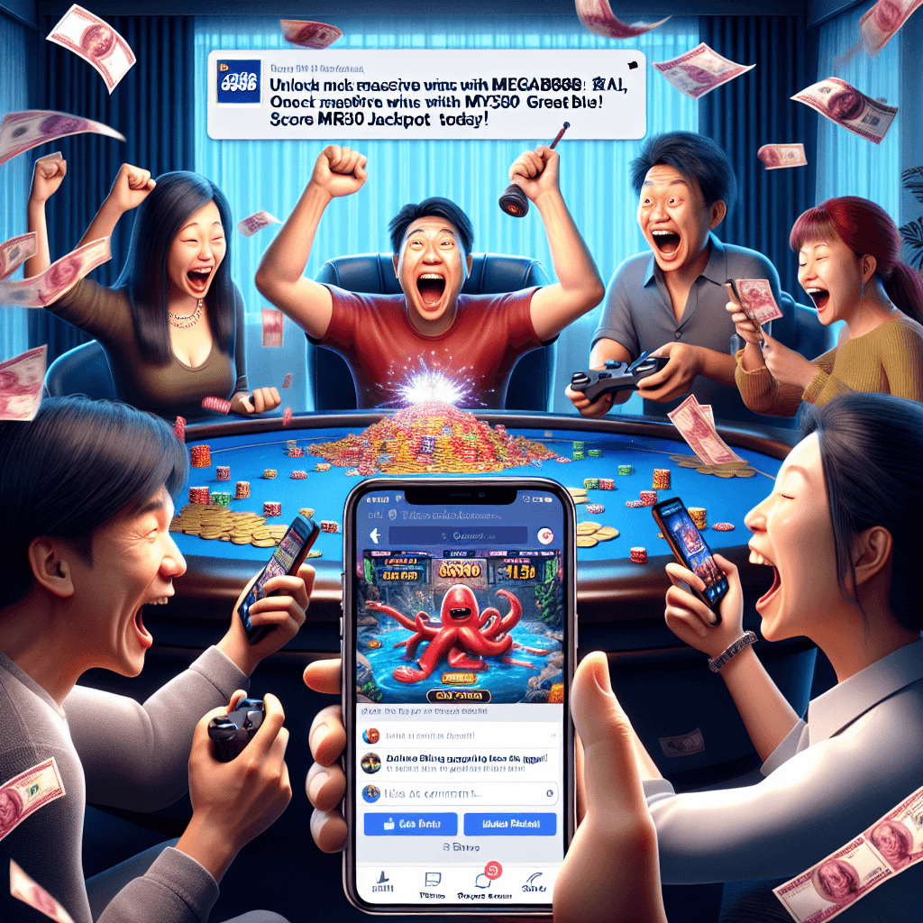 Hit the Jackpot with Mega888 Great Blue: Win Up to MYR350 Today!