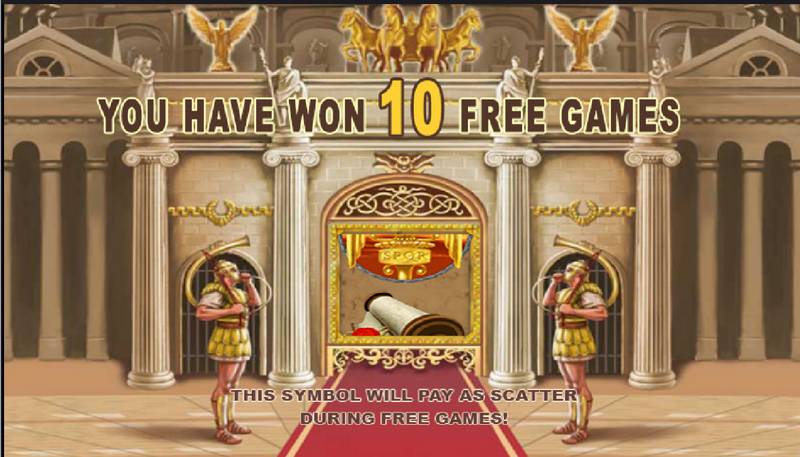 Rome and Glory slot game