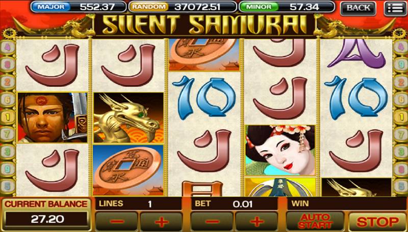 Silent Samurai slot machine 10