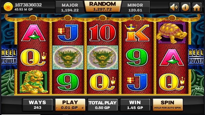 Image of five dragons slot game 