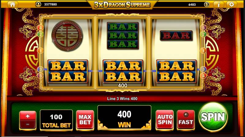 Spin the bonus wheel in 3X Dragon Supreme for incredible rewards