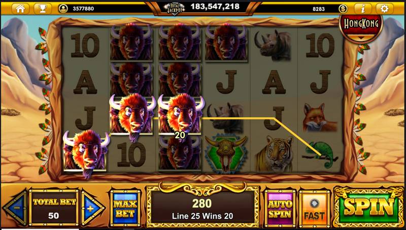 Buffalo Blaze slot machine image