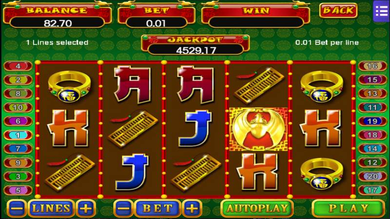 picture of pile of coins in 5 Fortune slot game