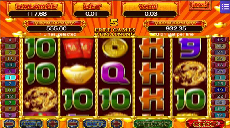 Big Prosperity Slot Game Graphic