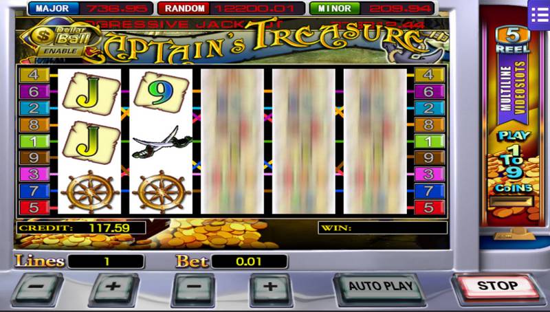 Captain's Treasure Slot