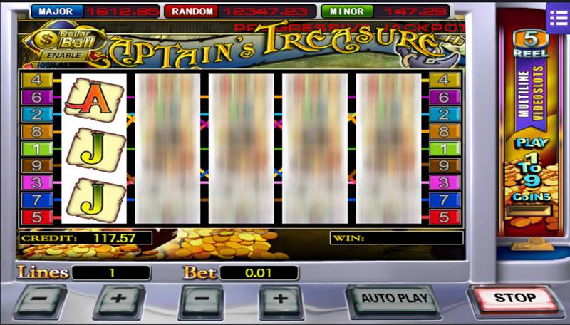 Captain's Treasure Slot