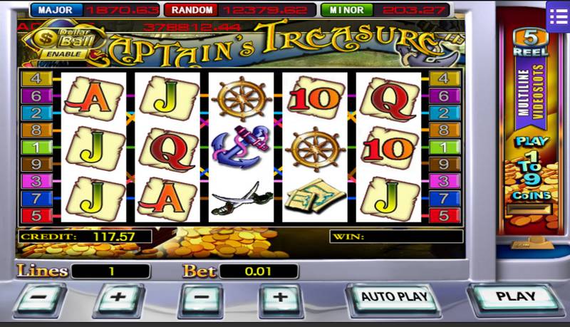 Captain's Treasure Slot