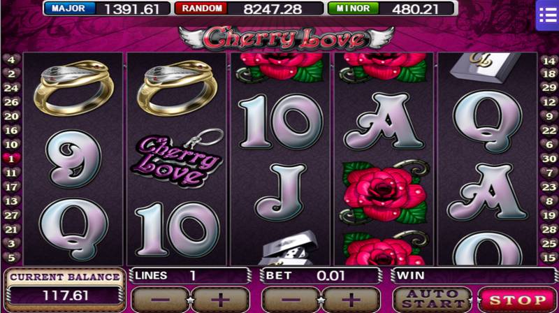 Cherry Love Slot Logo