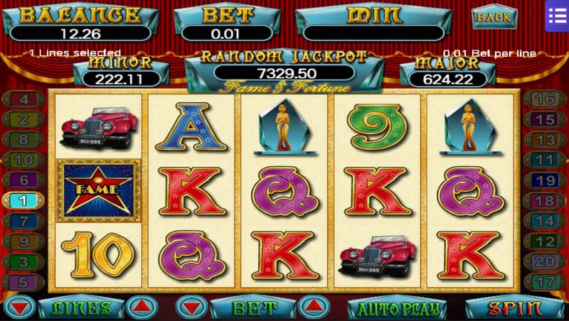 FAME and Fortune Slot Symbol