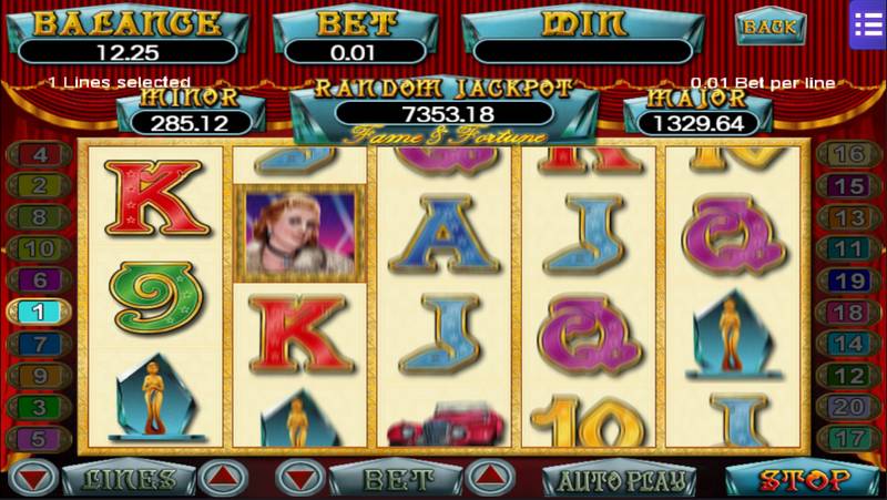 FAME and Fortune Slot Symbol