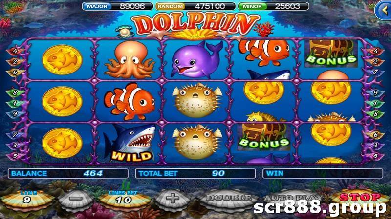 Dolphin Ocean Paradise slot features