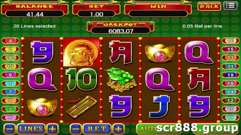 SCR888's Fortune Slot Game