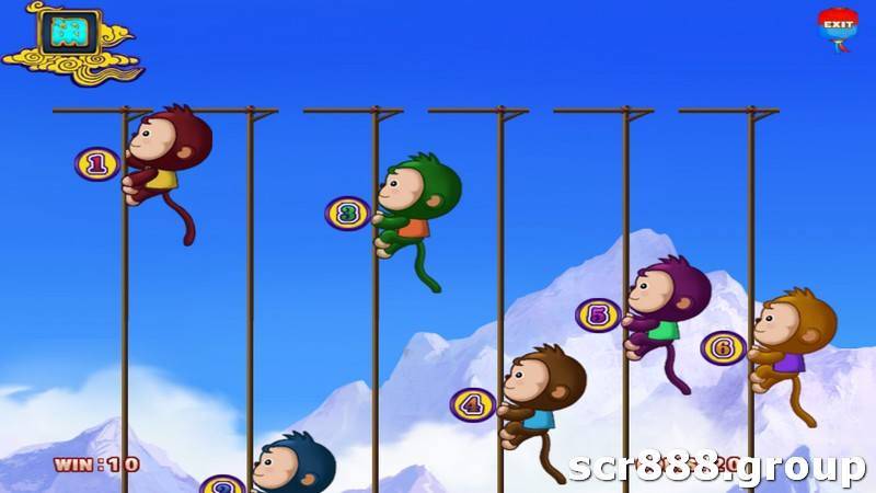 scr888 monkey thunderbolt game for smartphone and tablet