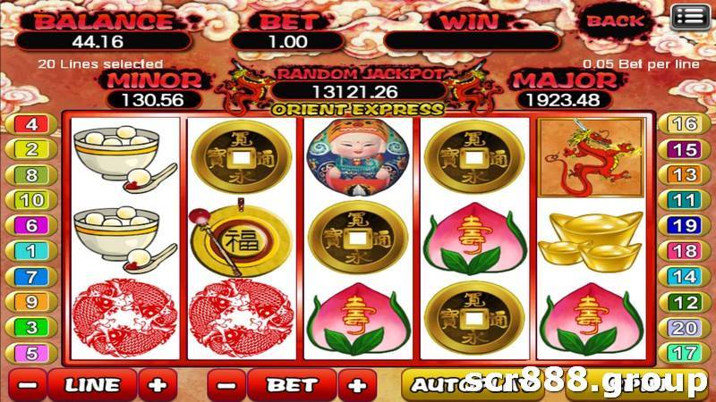 Download SCR888's Orient Express slot game