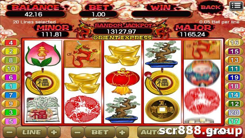 Download SCR888's Orient Express slot game