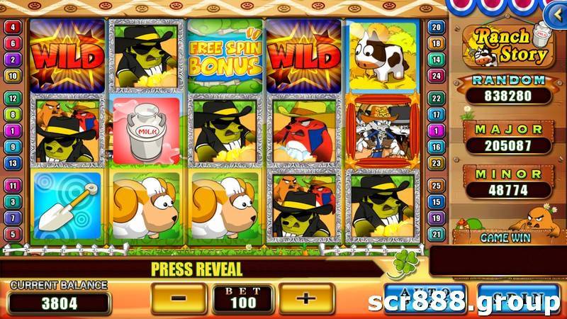 918Kiss, SCR888, Jackpots, Ranch Story, Casino