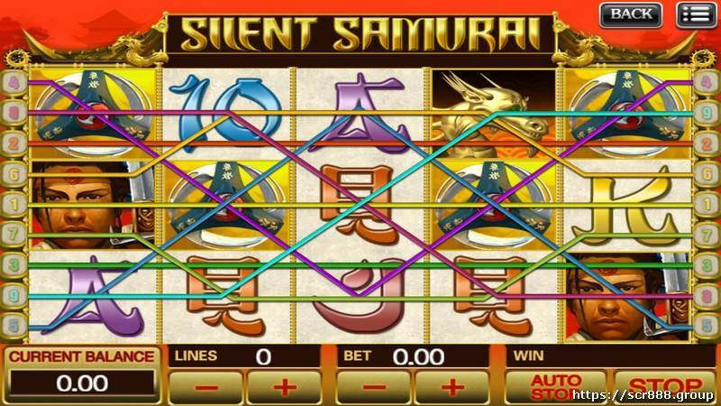 Stunning visuals in Samurai Slot game