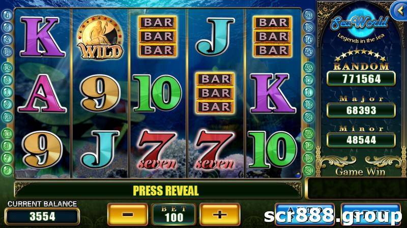 Win Big with SCR888's Sea World Slot