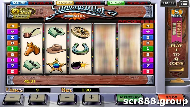 Join the adventure with SCR888's Silver Bullet Slot