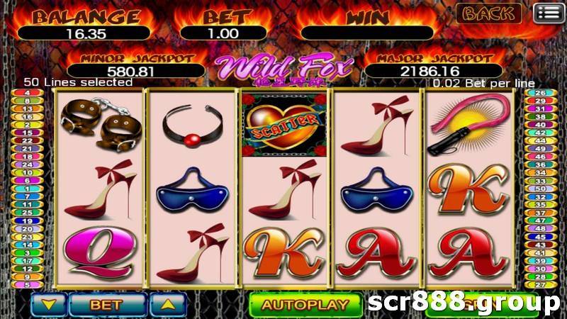 SCR888's Wild Fox slot game image